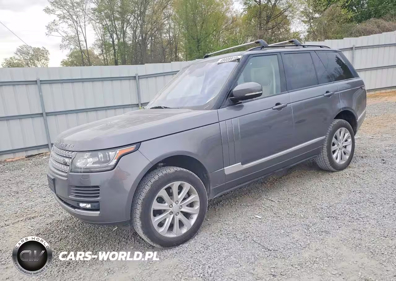 2016 Land Rover Range Rover Hse