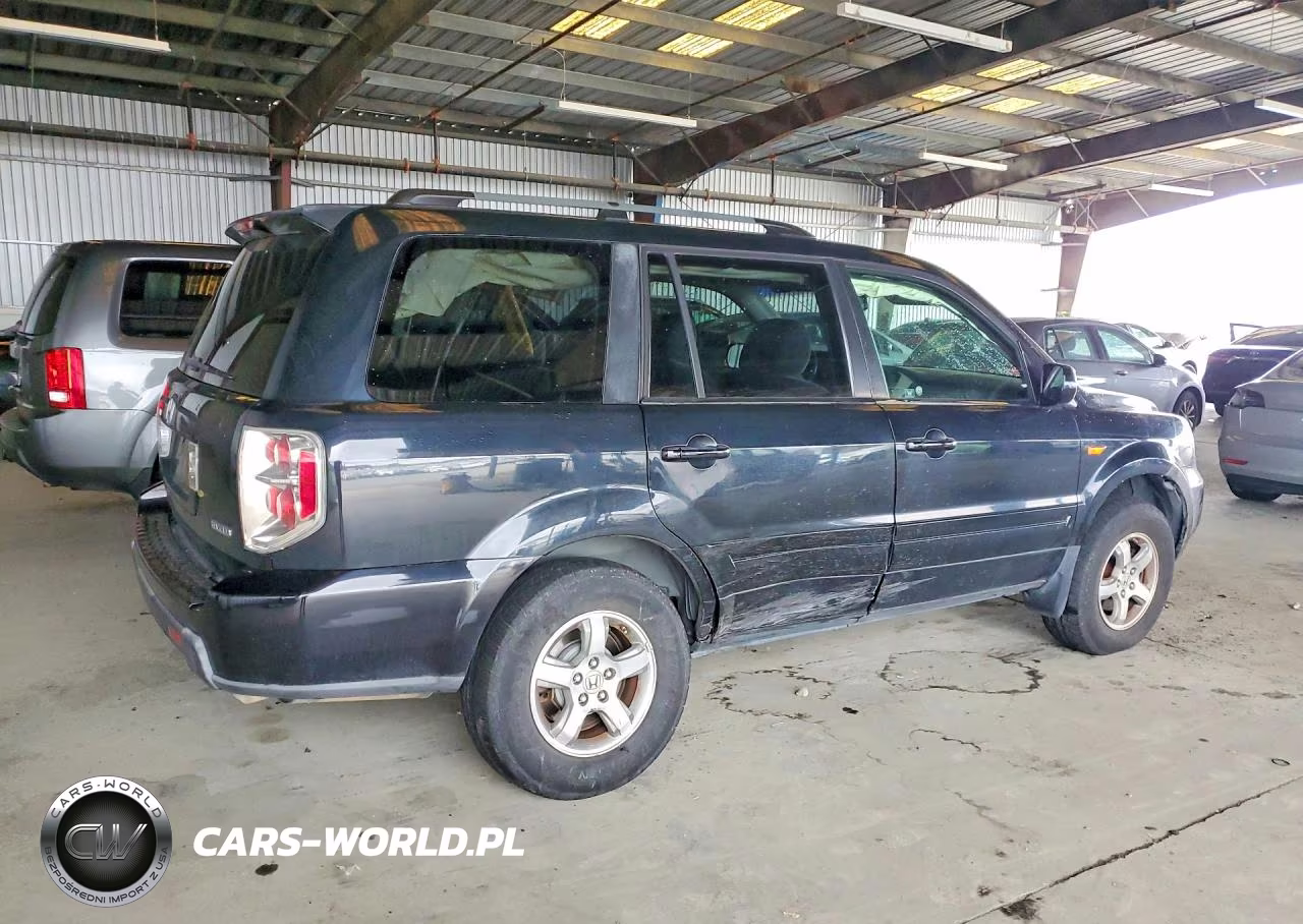 2006 Honda Pilot Ex VIN:2HKYF18456H523671 - 3