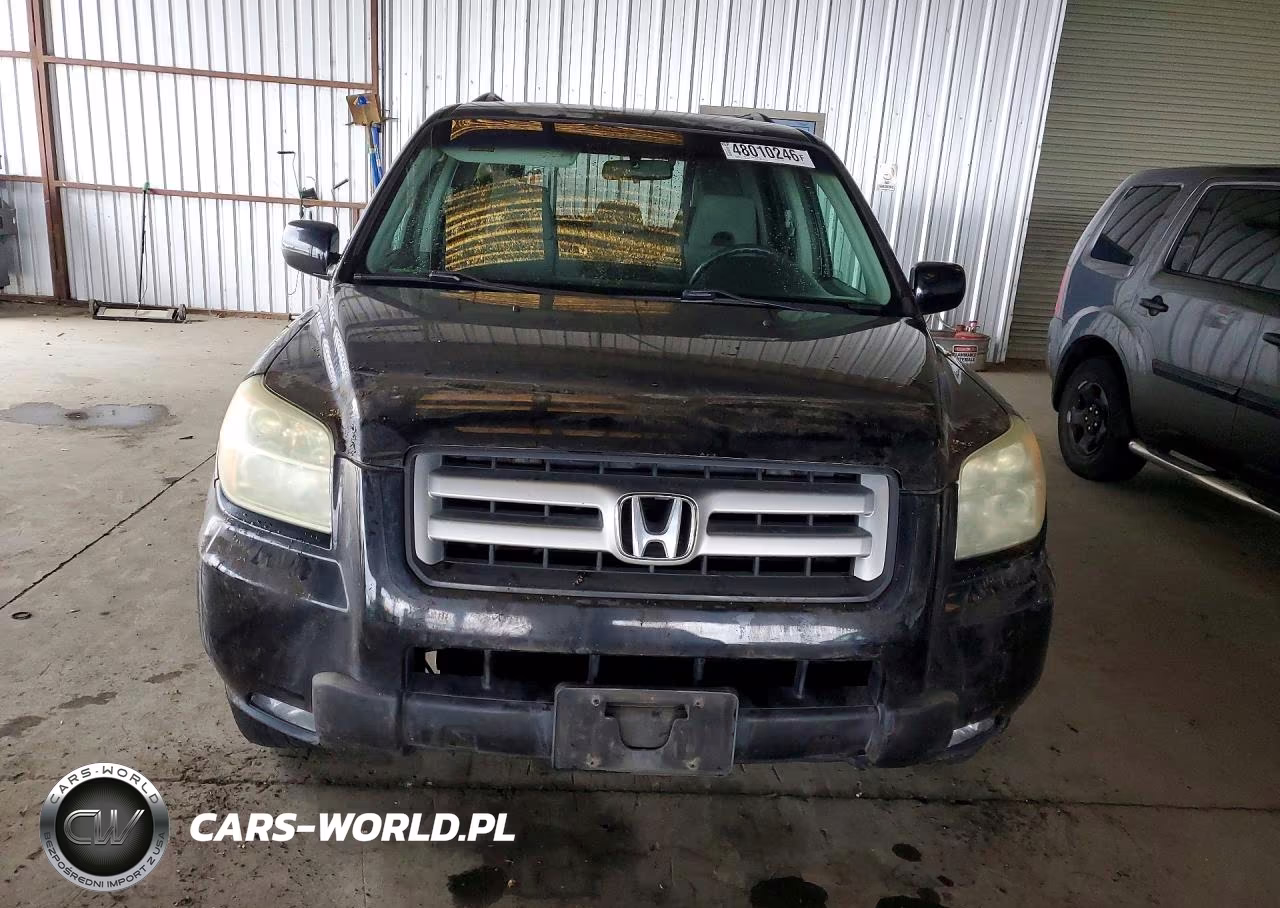 2006 Honda Pilot Ex VIN:2HKYF18456H523671 - 5