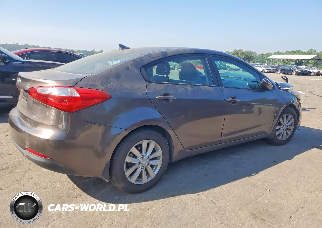 2014 Kia Forte Lx VIN:KNAFX4A6XE5159454 - 3