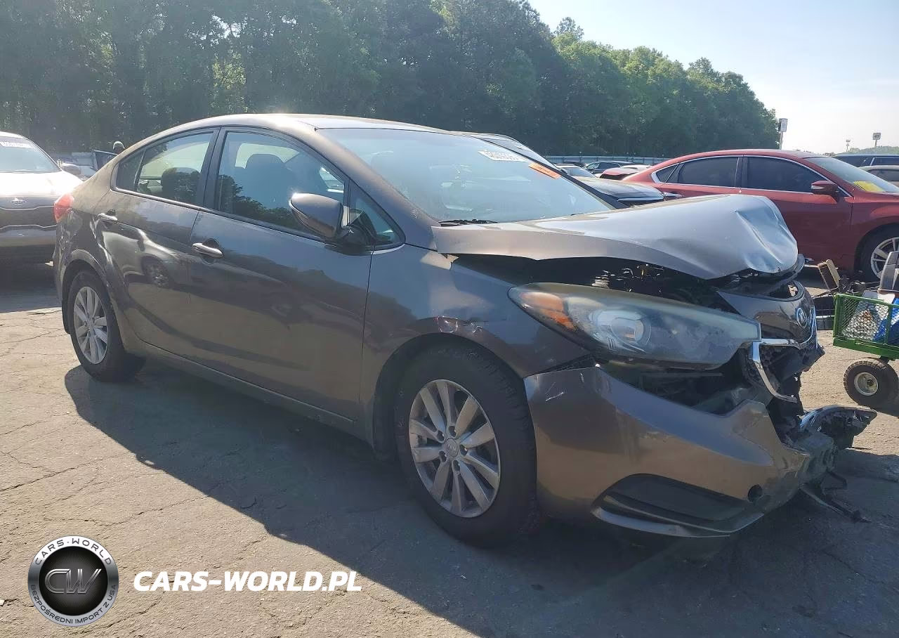 2014 Kia Forte Lx VIN:KNAFX4A6XE5159454 - 4