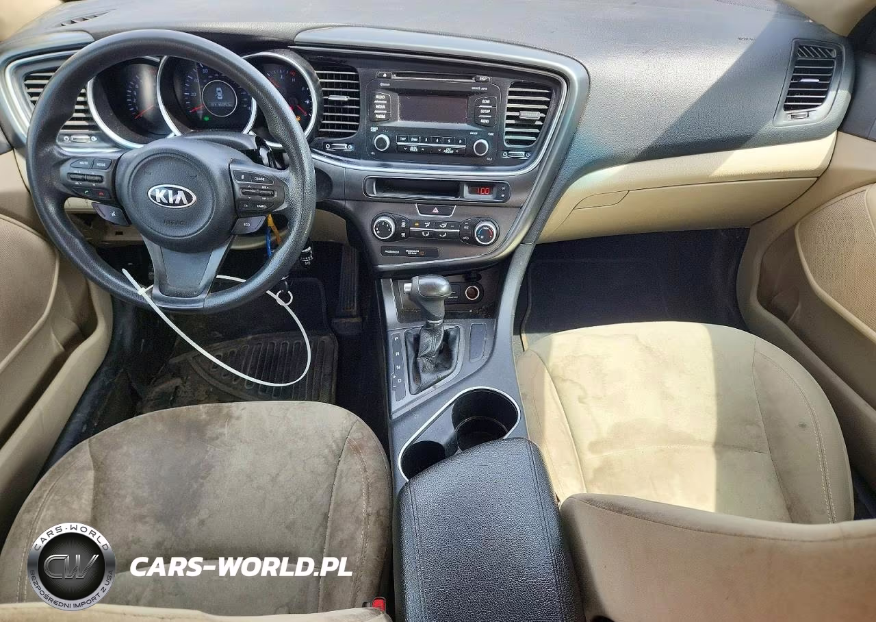2015 Kia Optima Lx VIN:5XXGM4A72FG452626 - 8