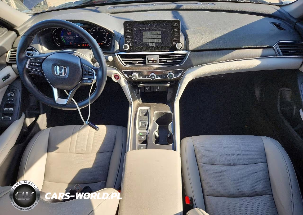 2019 Honda Accord Hybrid Exl VIN:1HGCV3F5XKA016353 - 8