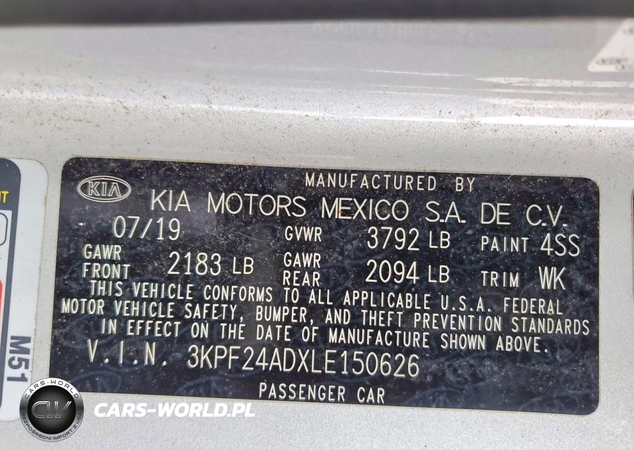 2020 Kia Forte Lxs VIN:3KPF24ADXLE150626 - 13