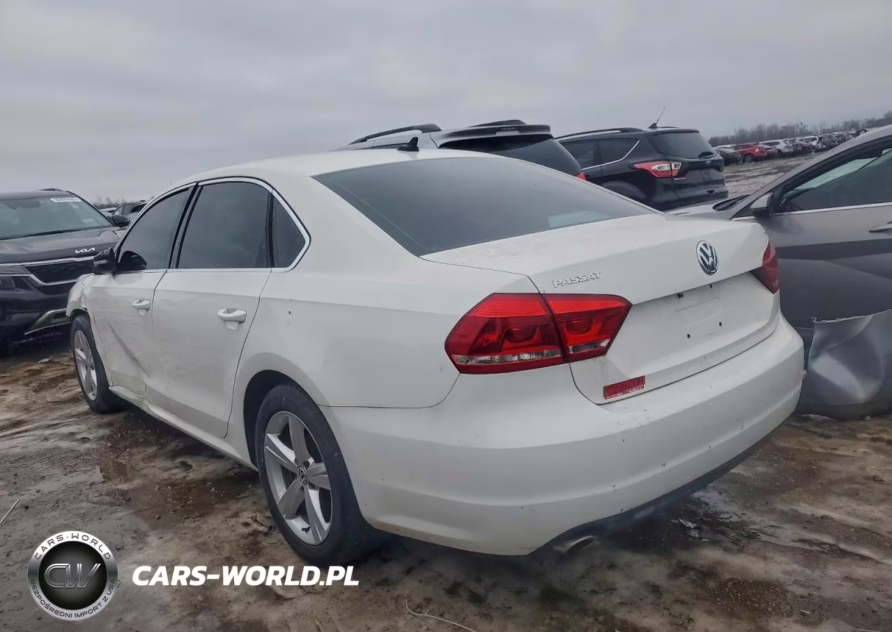 2013 Volkswagen Passat Se VIN:1VWBP7A36DC123714 - 2