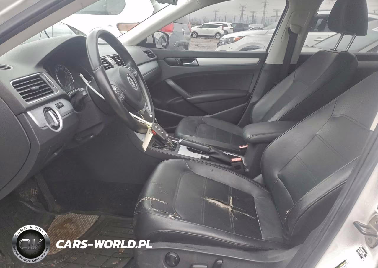 2013 Volkswagen Passat Se VIN:1VWBP7A36DC123714 - 7