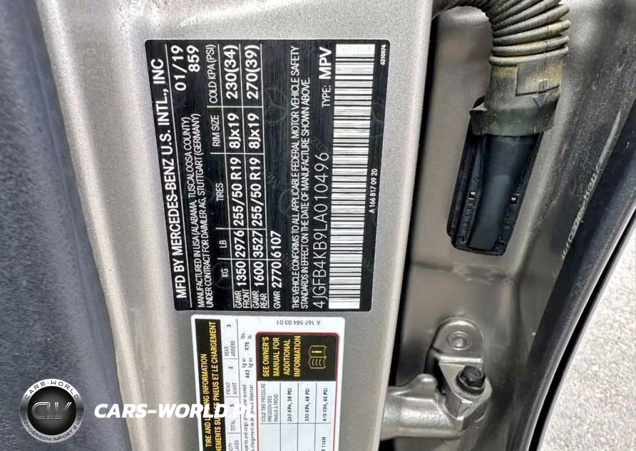 2020 Mercedes-Benz Gle 350 4Matic VIN:4JGFB4KB9LA010496 - 10