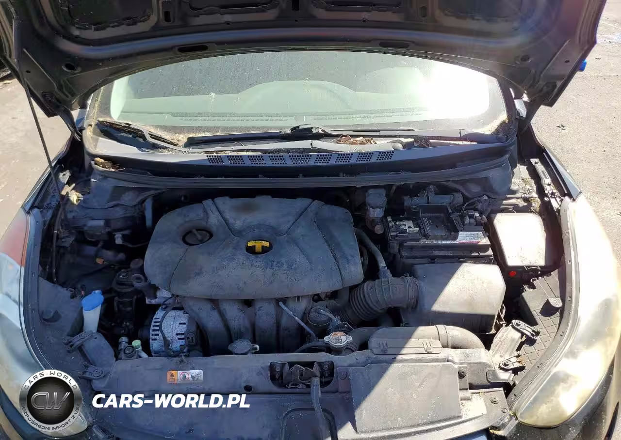 2013 Hyundai Elantra Gls VIN:5NPDH4AE9DH413121 - 11