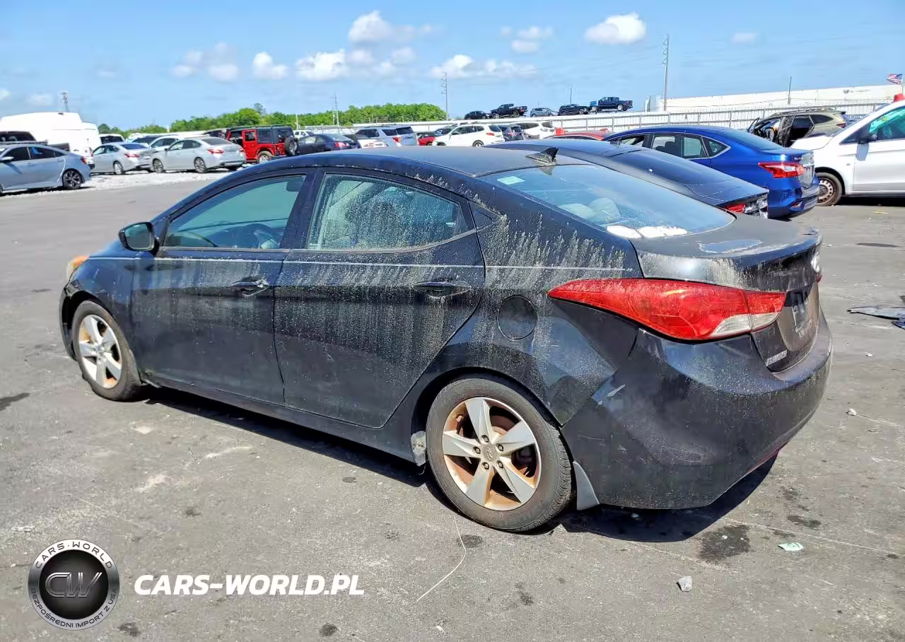 2013 Hyundai Elantra Gls VIN:5NPDH4AE9DH413121 - 2