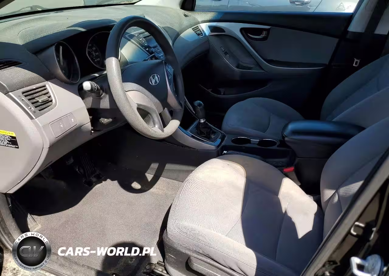 2013 Hyundai Elantra Gls VIN:5NPDH4AE9DH413121 - 7