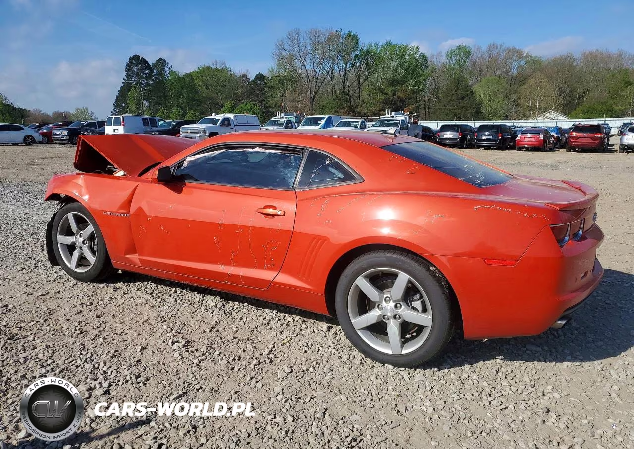 2013 Chevrolet Camaro Lt VIN:2G1FC1E38D9183694 - 2