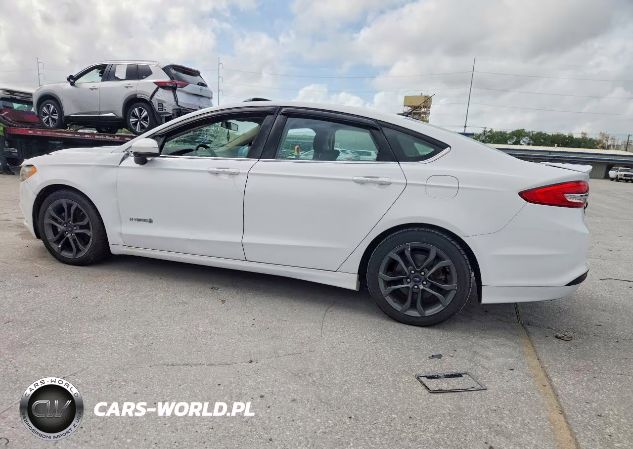 2018 Ford Fusion Se Hybrid VIN:3FA6P0LU8JR116378 - 2