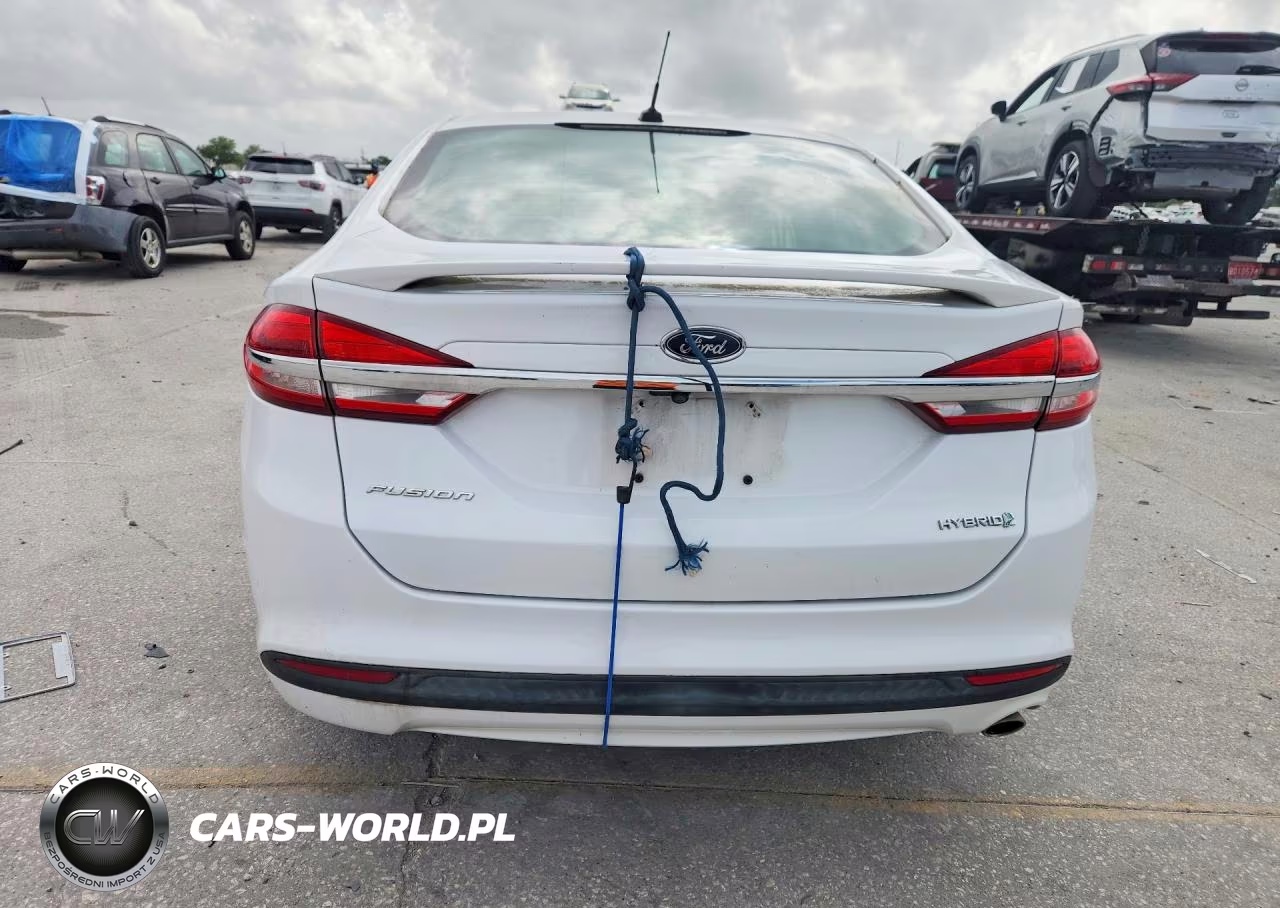 2018 Ford Fusion Se Hybrid VIN:3FA6P0LU8JR116378 - 6