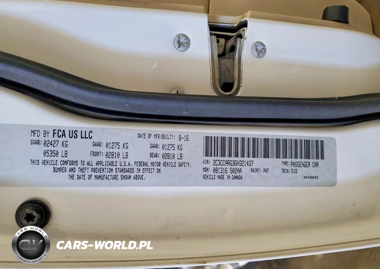2016 Chrysler 300 Limited VIN:2C3CCARG3GH321437 - 12