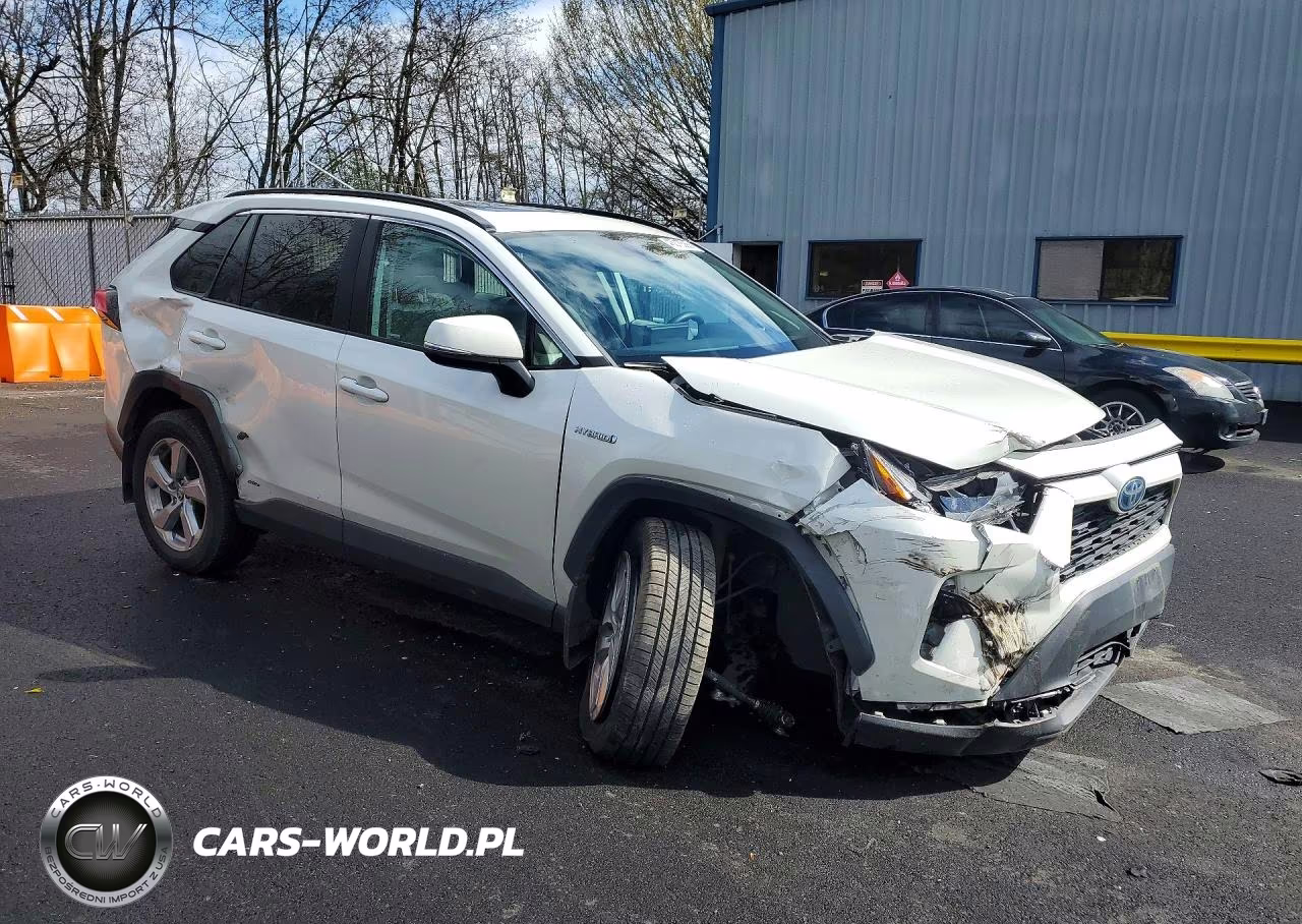 2021 Toyota Rav4 Hybrid Xle Premium VIN:2T3B6RFV6MW020611 - 4