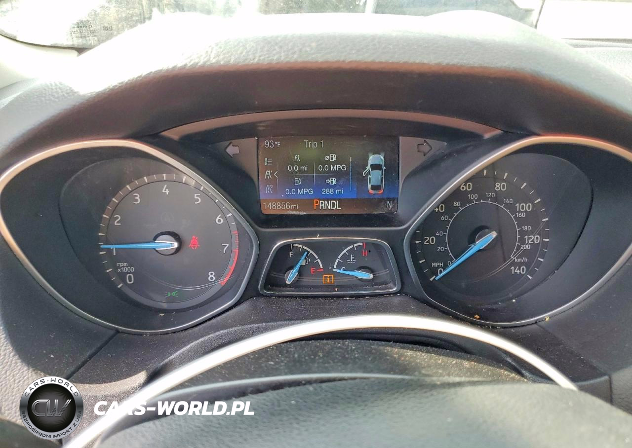 2016 Ford Focus Se VIN:1FADP3F23GL341205 - 9