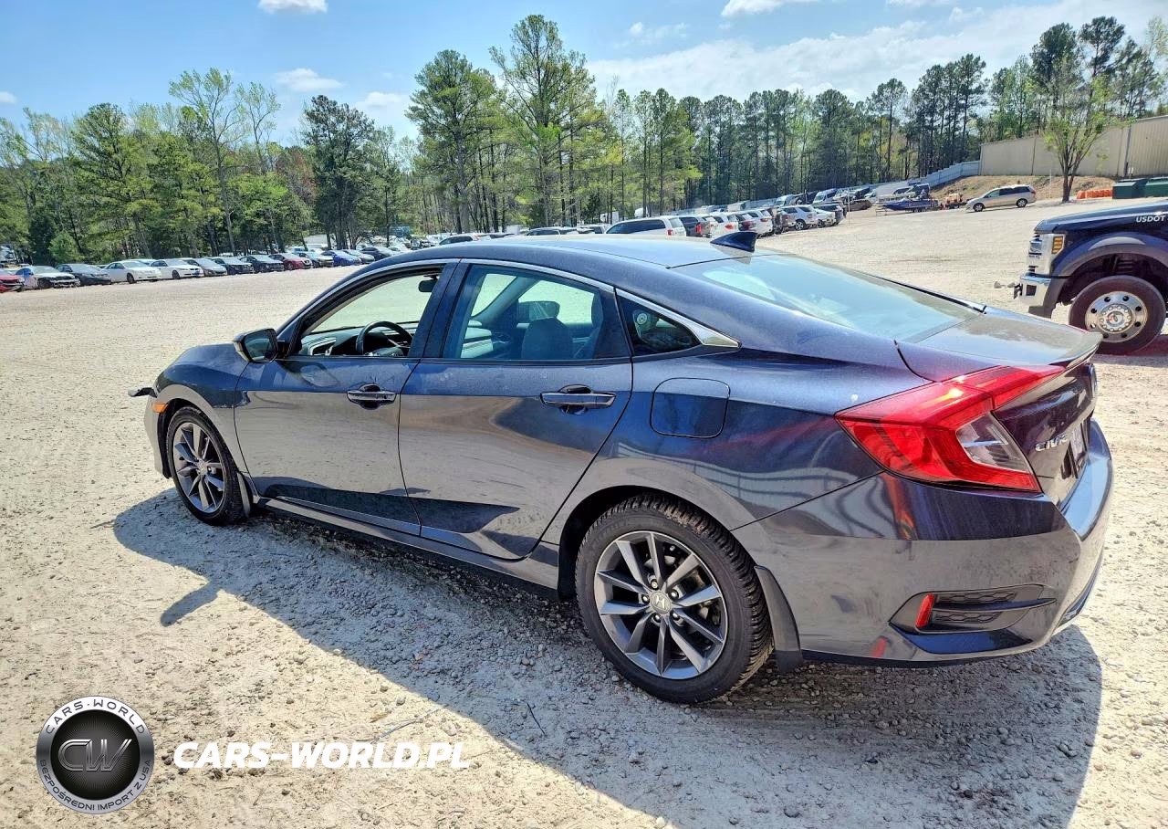 2019 Honda Civic Ex VIN:19XFC1F3XKE016385 - 2