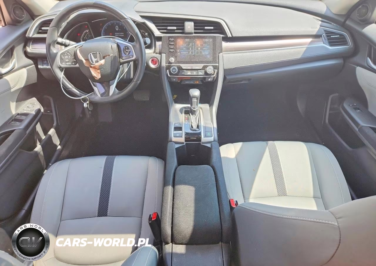 2019 Honda Civic Ex VIN:19XFC1F3XKE016385 - 8