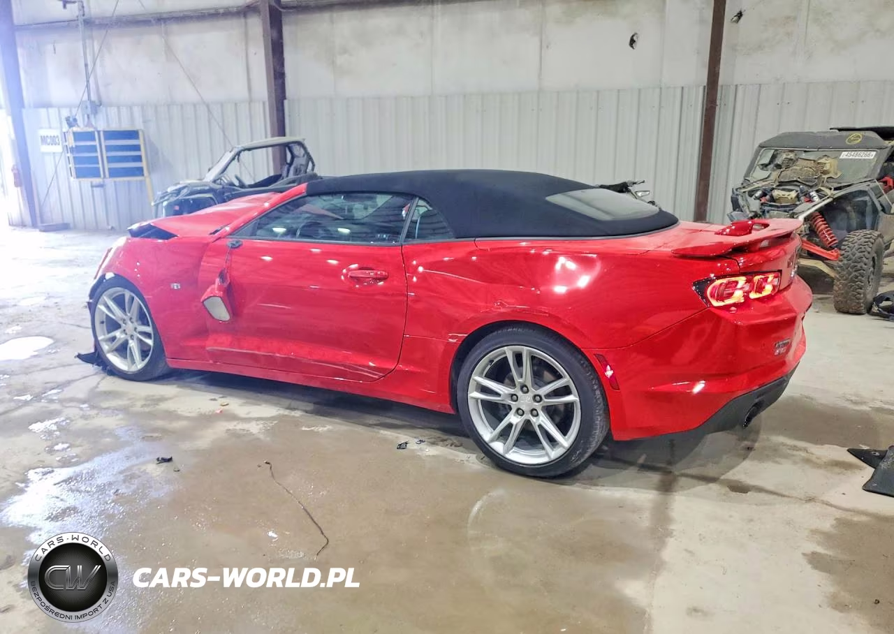 2019 Chevrolet Camaro Lt VIN:1G1FD3DS8K0155077 - 2