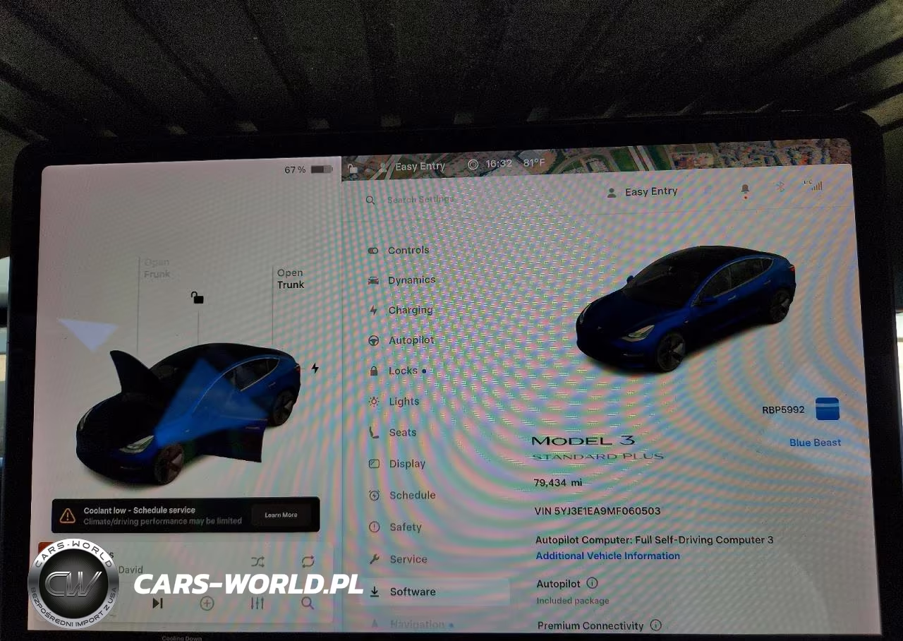 2021 Tesla Model 3 VIN:5YJ3E1EA9MF060503 - 9