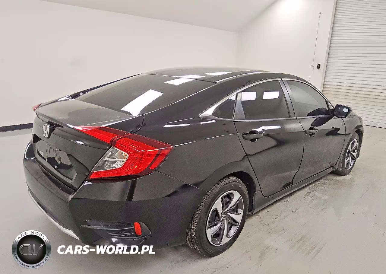 2020 Honda Civic Lx VIN:19XFC2F6XLE014444 - 3