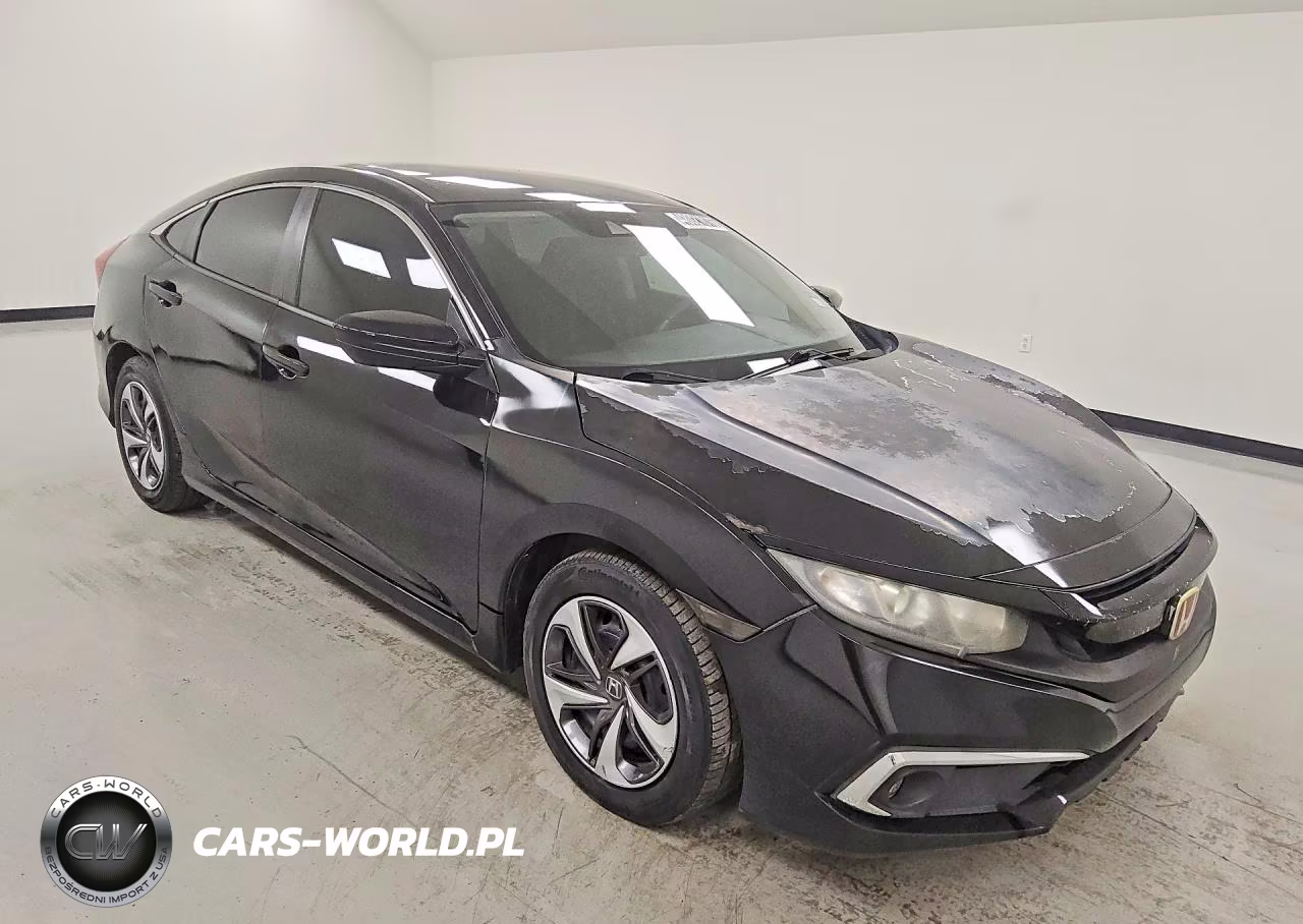 2020 Honda Civic Lx VIN:19XFC2F6XLE014444 - 4