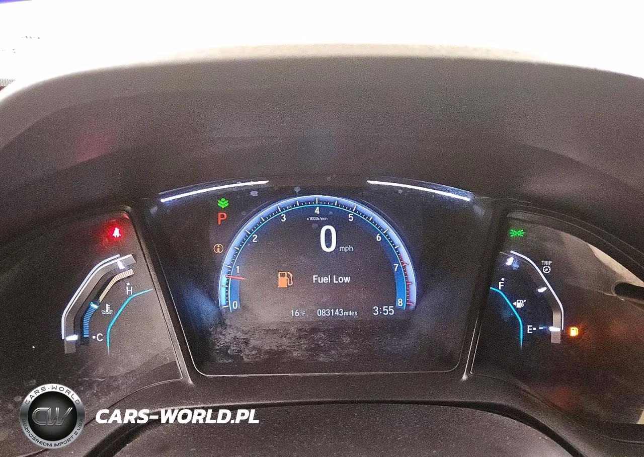 2020 Honda Civic Lx VIN:19XFC2F6XLE014444 - 9