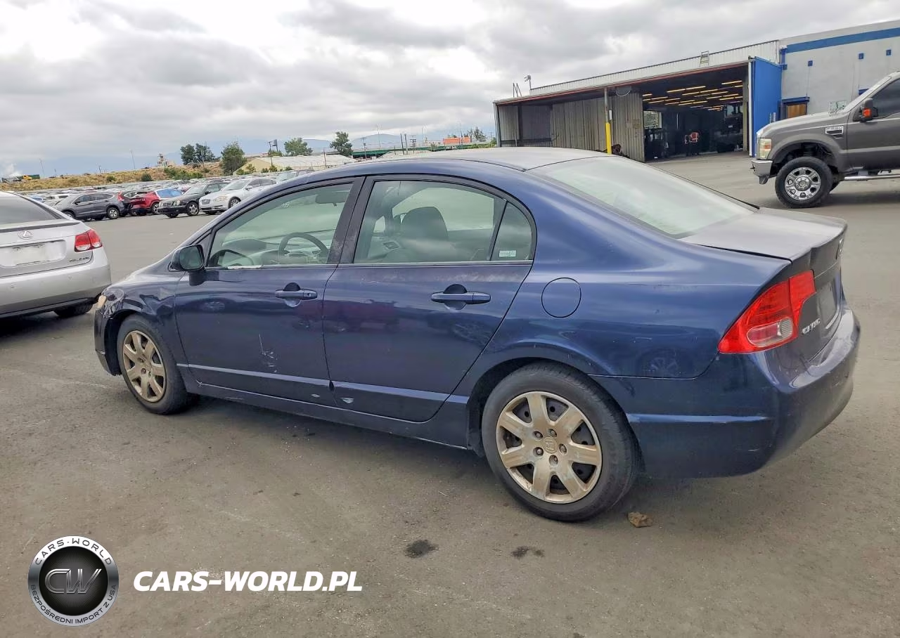2007 Honda Civic Lx VIN:JHMFA165X7S009382 - 2