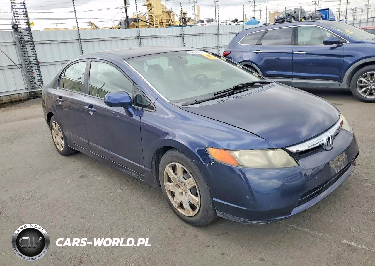 2007 Honda Civic Lx VIN:JHMFA165X7S009382 - 4