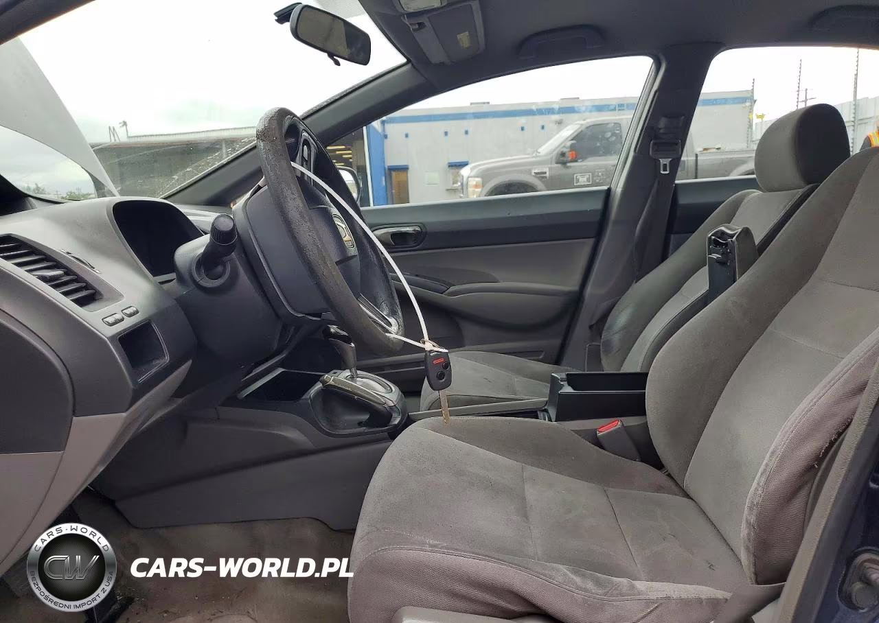 2007 Honda Civic Lx VIN:JHMFA165X7S009382 - 7
