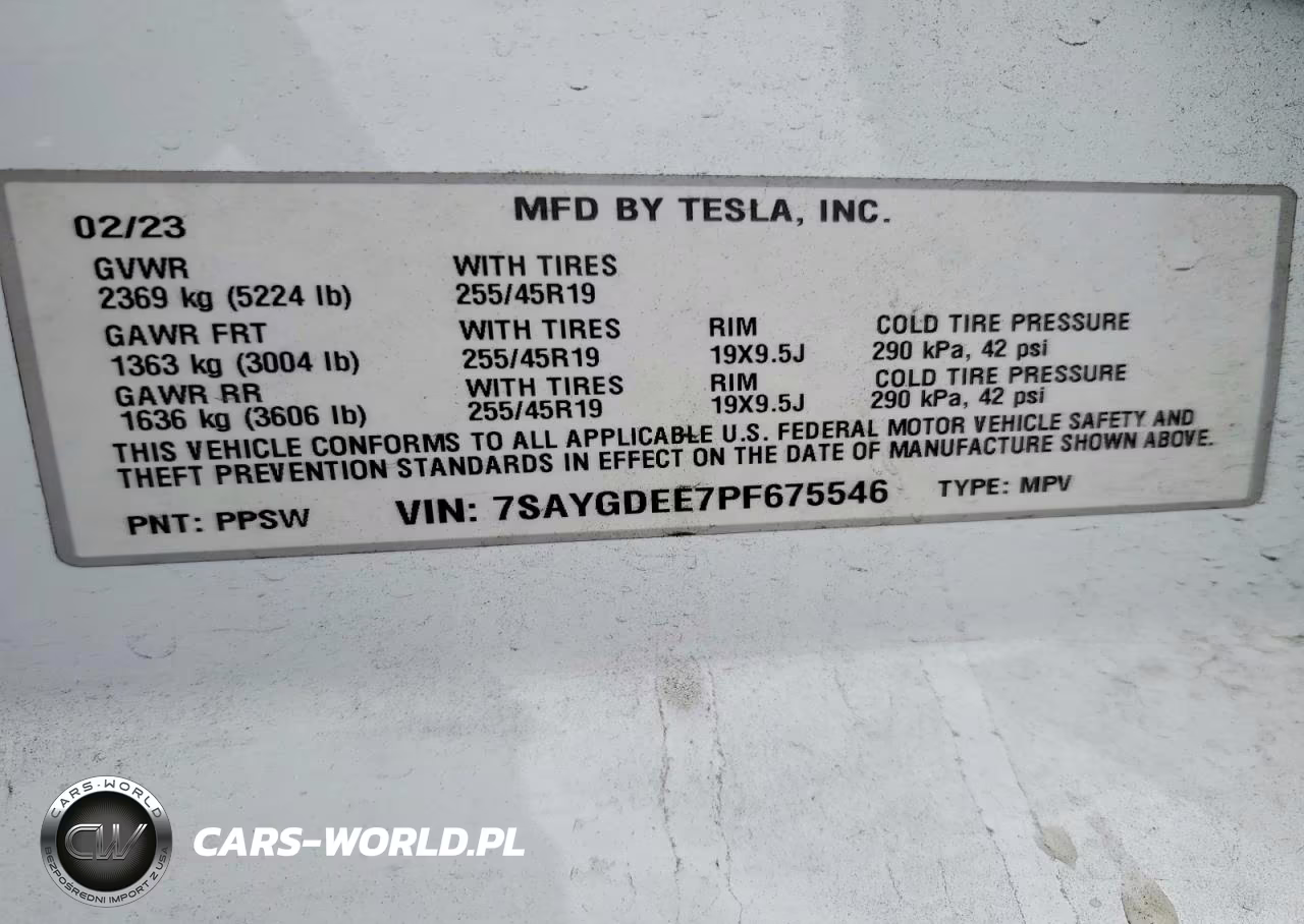 2023 Tesla Model Y VIN:7SAYGDEE7PF675546 - 13