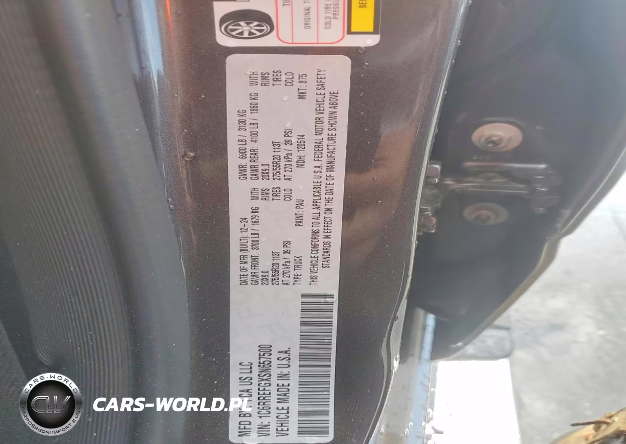 2025 Ram 1500 Big Horn VIN:1C6RREFGXSN657500 - 12