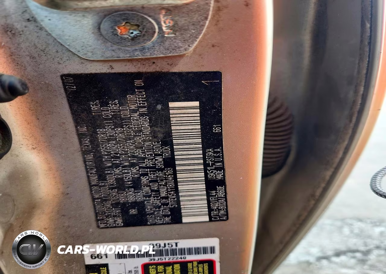 2008 Toyota Tundra Sr5 VIN:5TFEV54118X046169 - 12