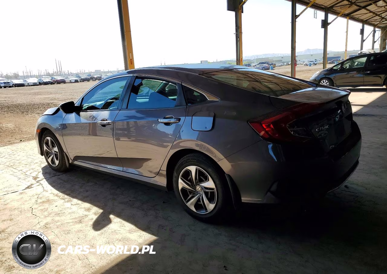 2020 Honda Civic Lx VIN:19XFC2F6XLE016808 - 2