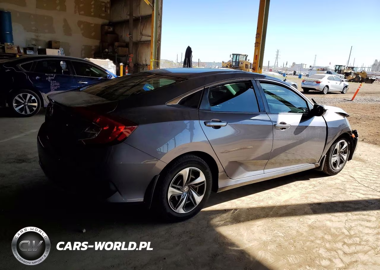 2020 Honda Civic Lx VIN:19XFC2F6XLE016808 - 3