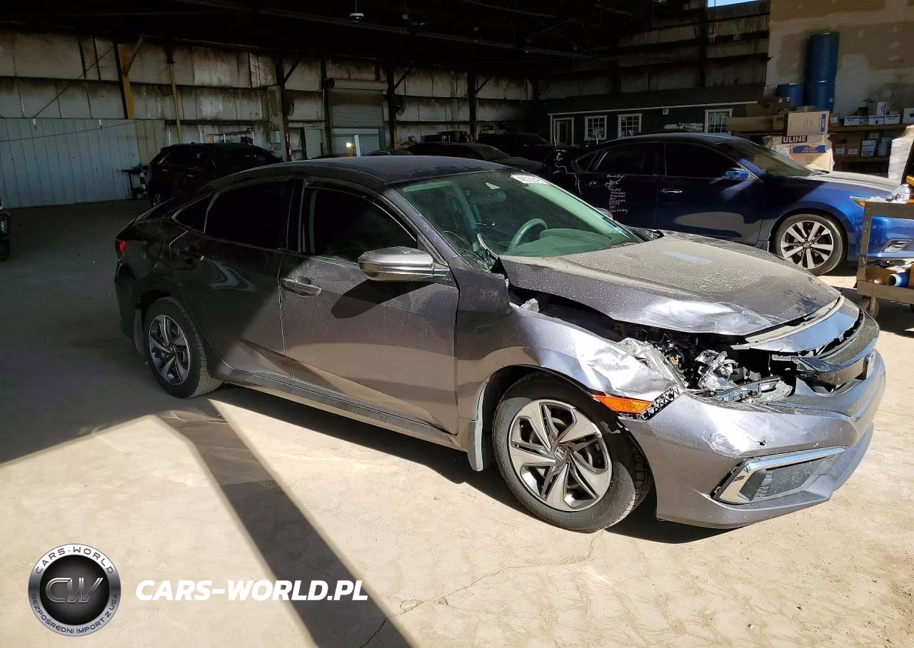 2020 Honda Civic Lx VIN:19XFC2F6XLE016808 - 4