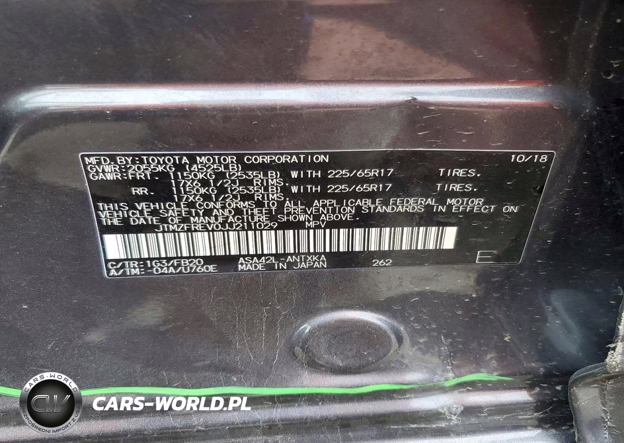2018 Toyota Rav4 Le VIN:JTMZFREV0JJ211029 - 14