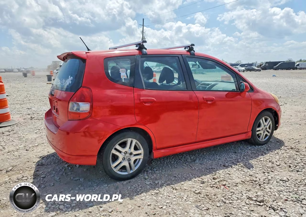 2008 Honda Fit Sport VIN:JHMGD38678S073667 - 3