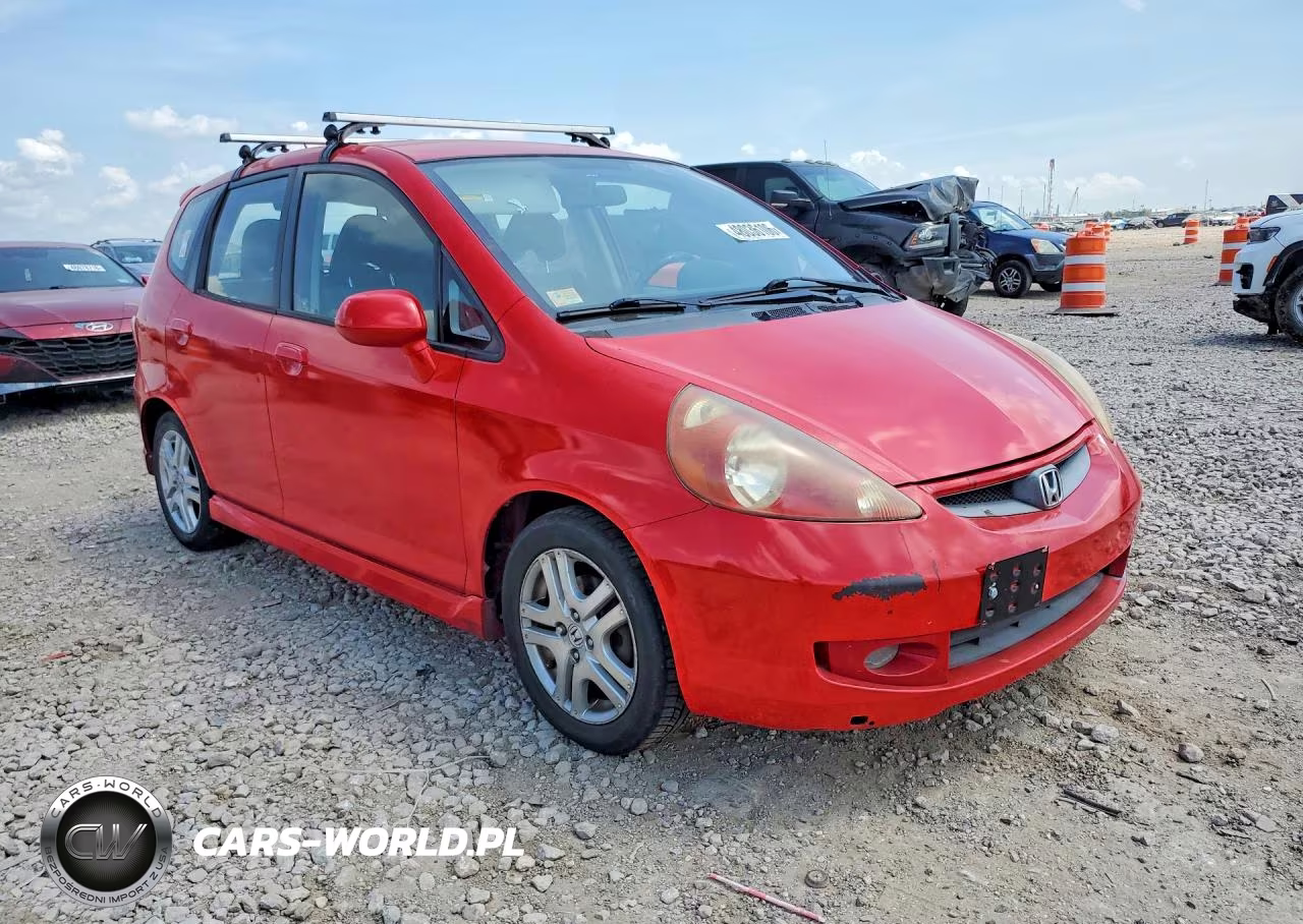 2008 Honda Fit Sport VIN:JHMGD38678S073667 - 4