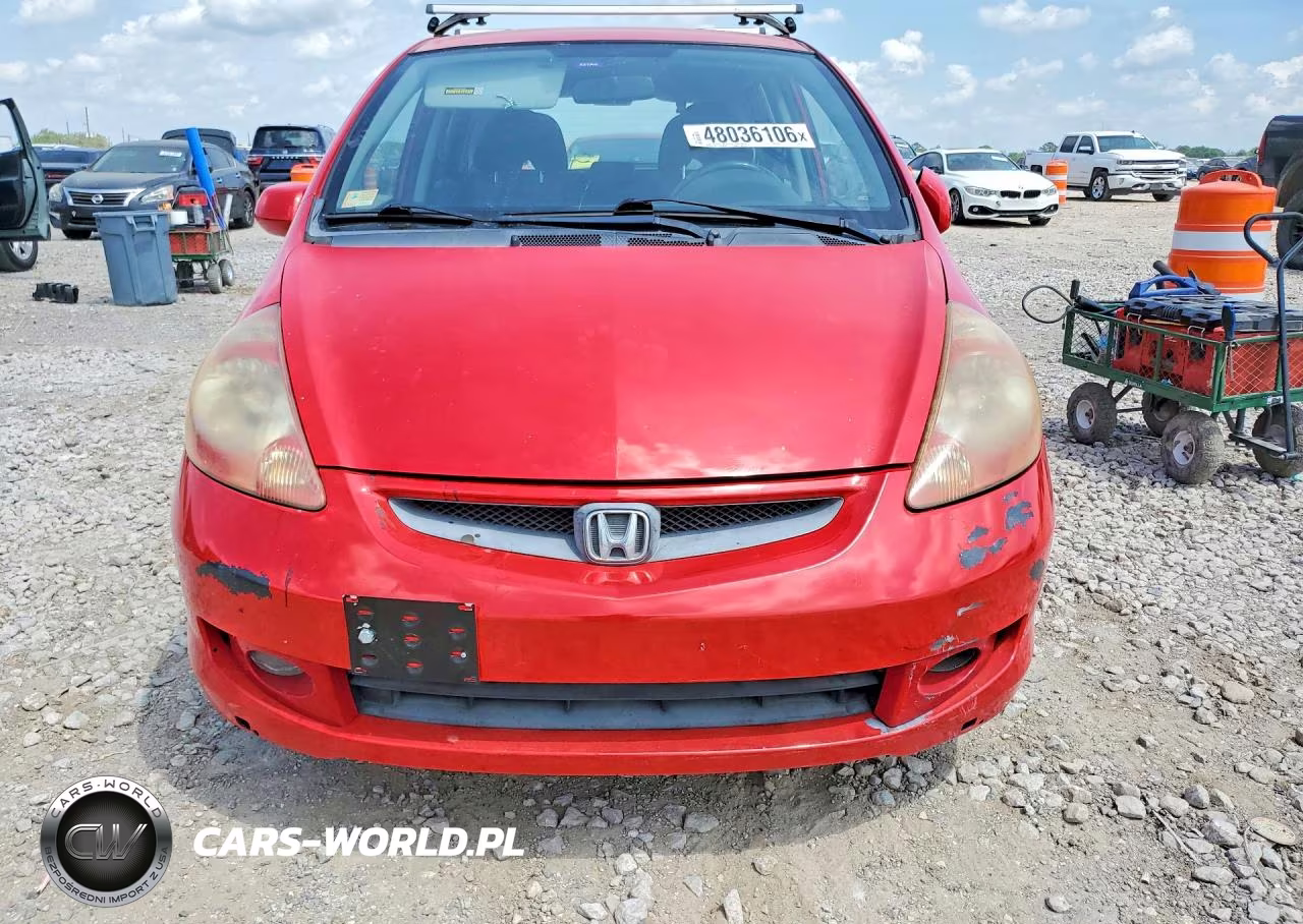 2008 Honda Fit Sport VIN:JHMGD38678S073667 - 5