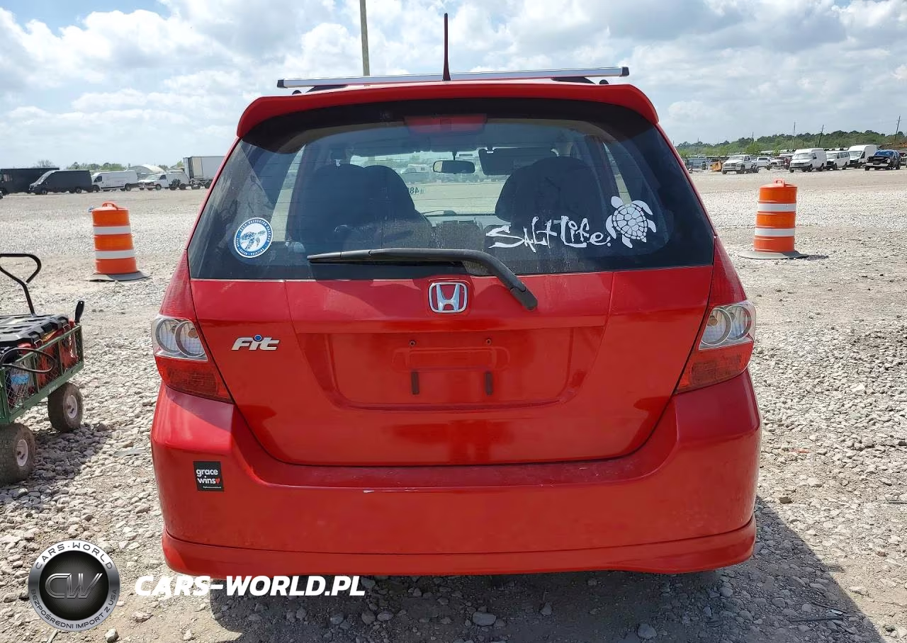 2008 Honda Fit Sport VIN:JHMGD38678S073667 - 6