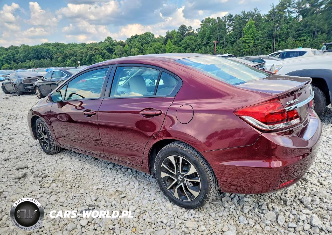 2014 Honda Civic Ex VIN:19XFB2F8XEE219673 - 2