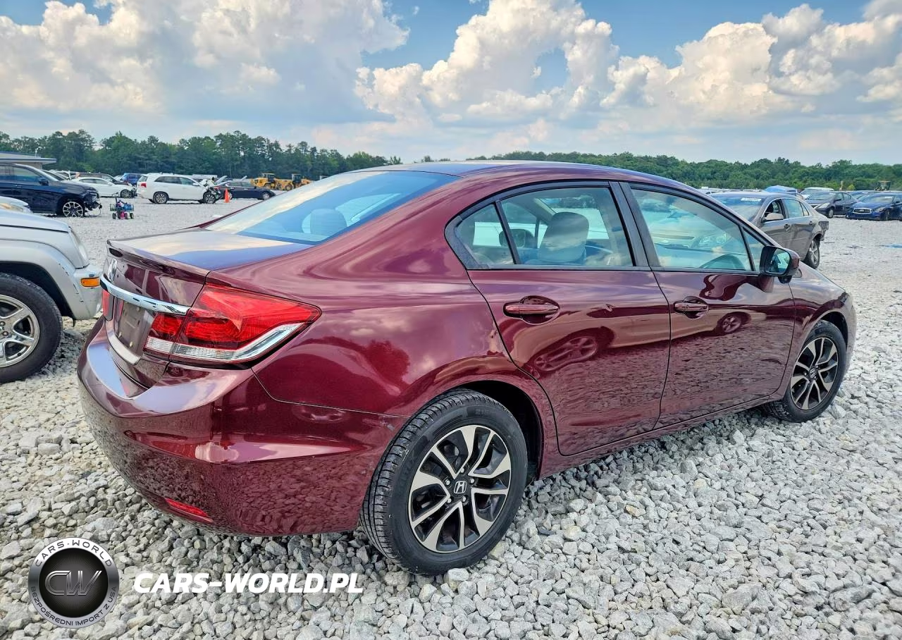 2014 Honda Civic Ex VIN:19XFB2F8XEE219673 - 3