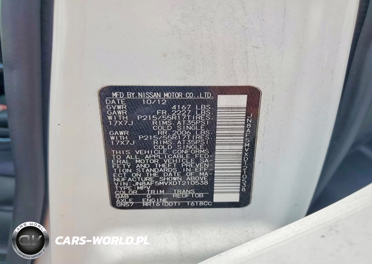 2013 Nissan Juke S VIN:JN8AF5MVXDT210538 - 12