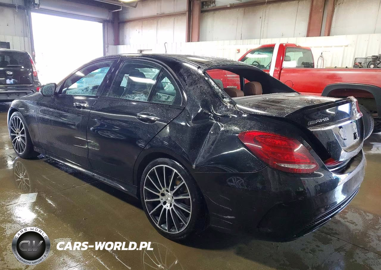 2017 Mercedes-Benz C 43 4Matic Amg VIN:55SWF6EB8HU201310 - 2