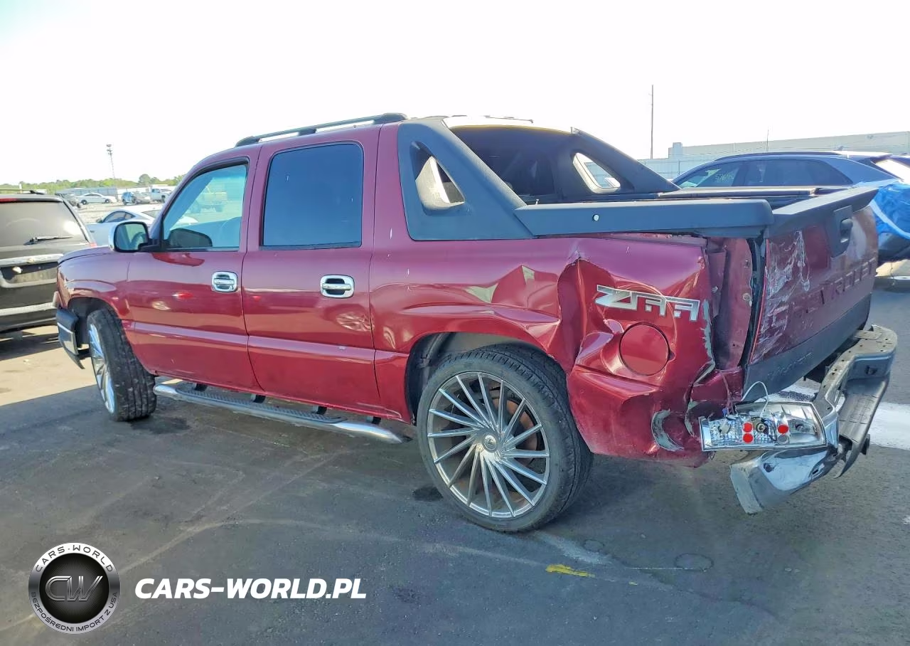 2004 Chevrolet Avalanche C1500 VIN:3GNEC12T54G249865 - 2