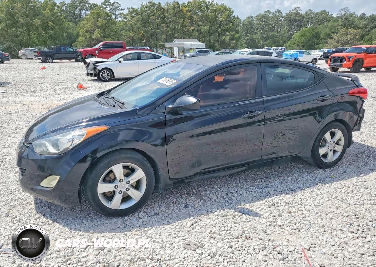 2013 Hyundai Elantra Gls VIN:KMHDH4AE7DU001197 - 1