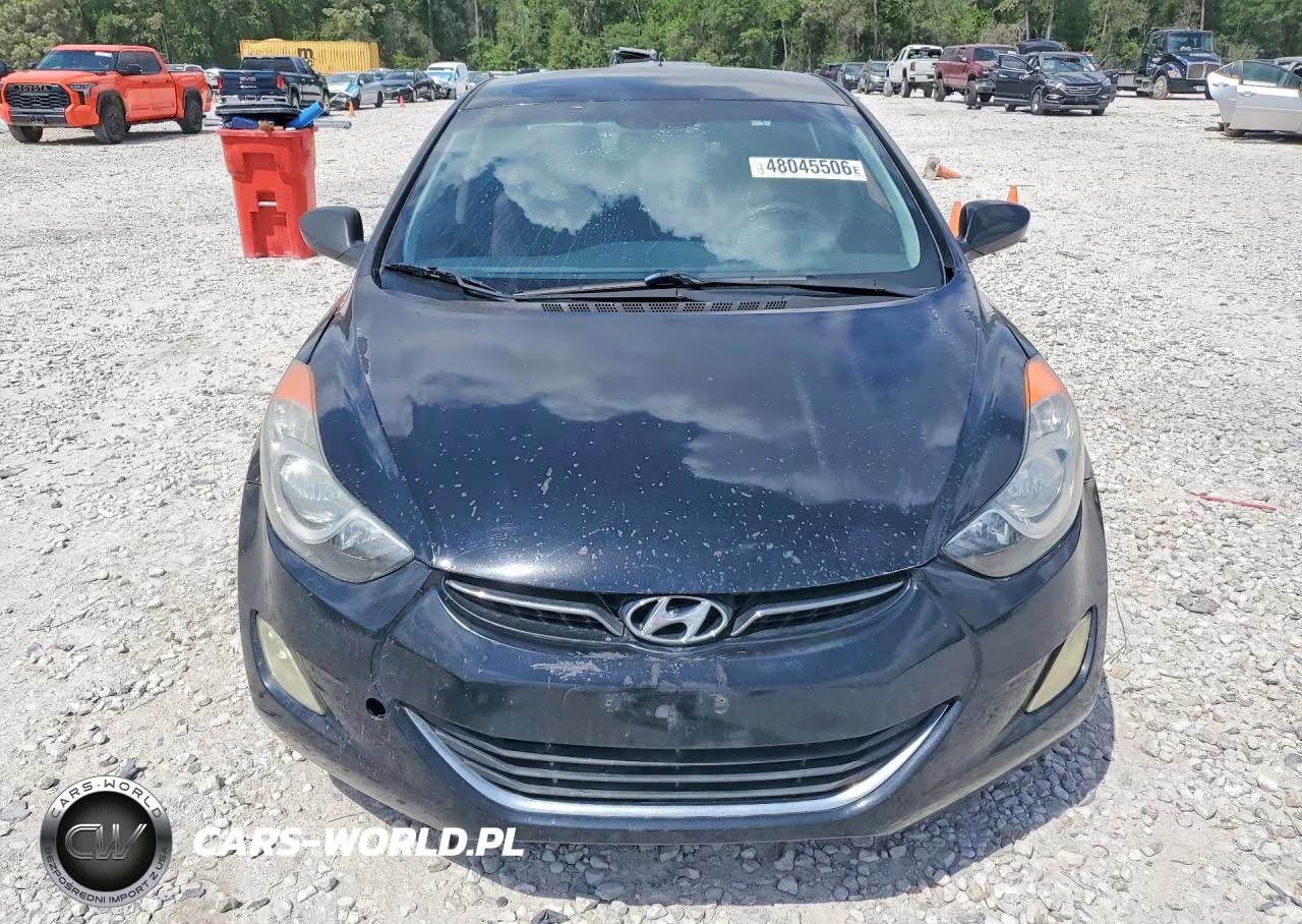 2013 Hyundai Elantra Gls VIN:KMHDH4AE7DU001197 - 5