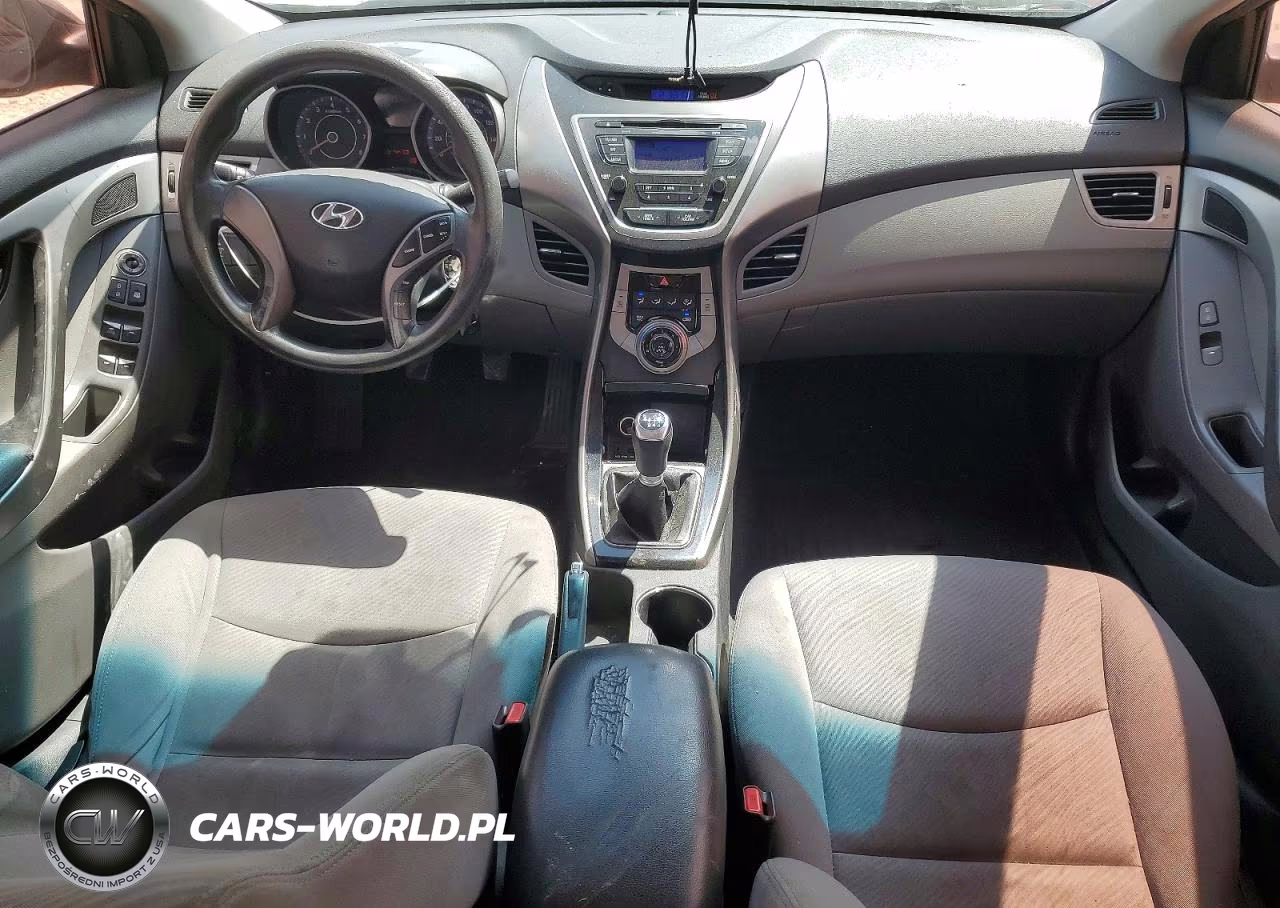 2013 Hyundai Elantra Gls VIN:KMHDH4AE7DU001197 - 8