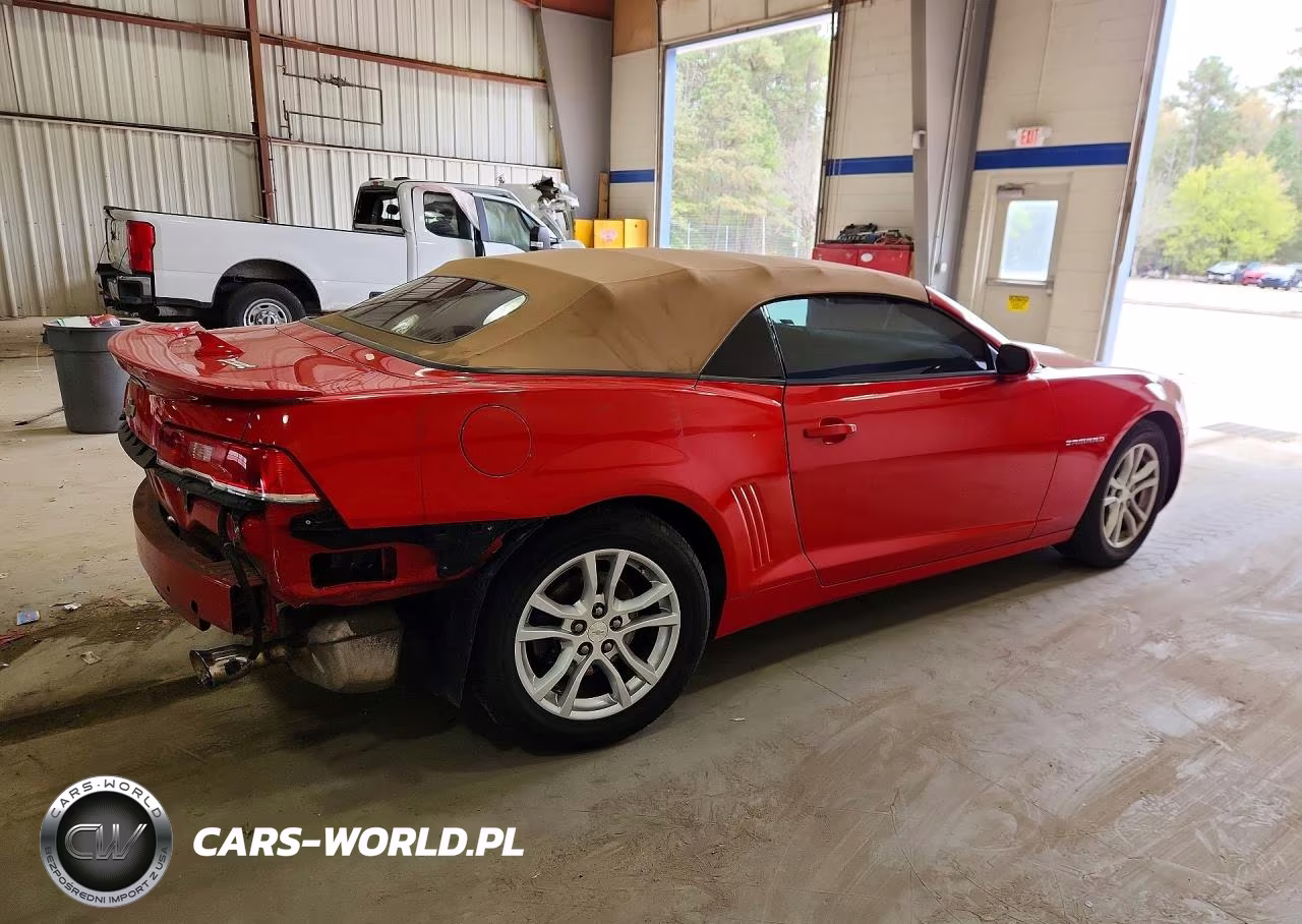 2015 Chevrolet Camaro Lt VIN:2G1FD3D39F9275894 - 3